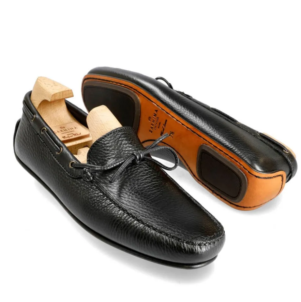 Driving Loafers|Carmina DRIVING LOAFERS 80802 MARIVENT BLACK