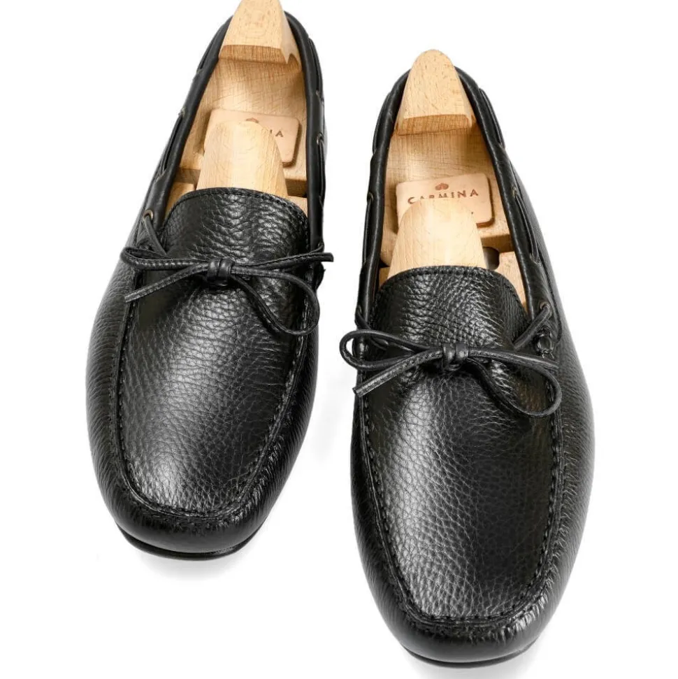 Driving Loafers|Carmina DRIVING LOAFERS 80802 MARIVENT BLACK