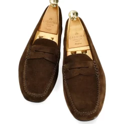 Driving Loafers|Carmina DRIVING LOAFERS 80852 MARIVENT BROWN