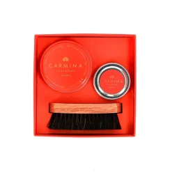 Quality Shoe Care|Quality Shoe Care|Carmina ESSENTIAL SHOE CARE KIT BURGUNDY