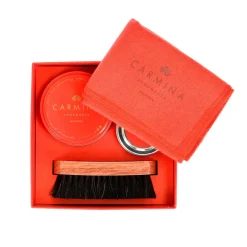 Quality Shoe Care|Quality Shoe Care|Carmina ESSENTIAL SHOE CARE KIT VEGANO BROWN