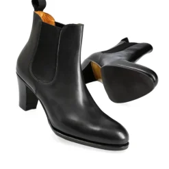 High Heel Boots|High Heel Boots|Carmina HEELED CHELSEA BOOTS WOMEN 1973 MADISON BLACK