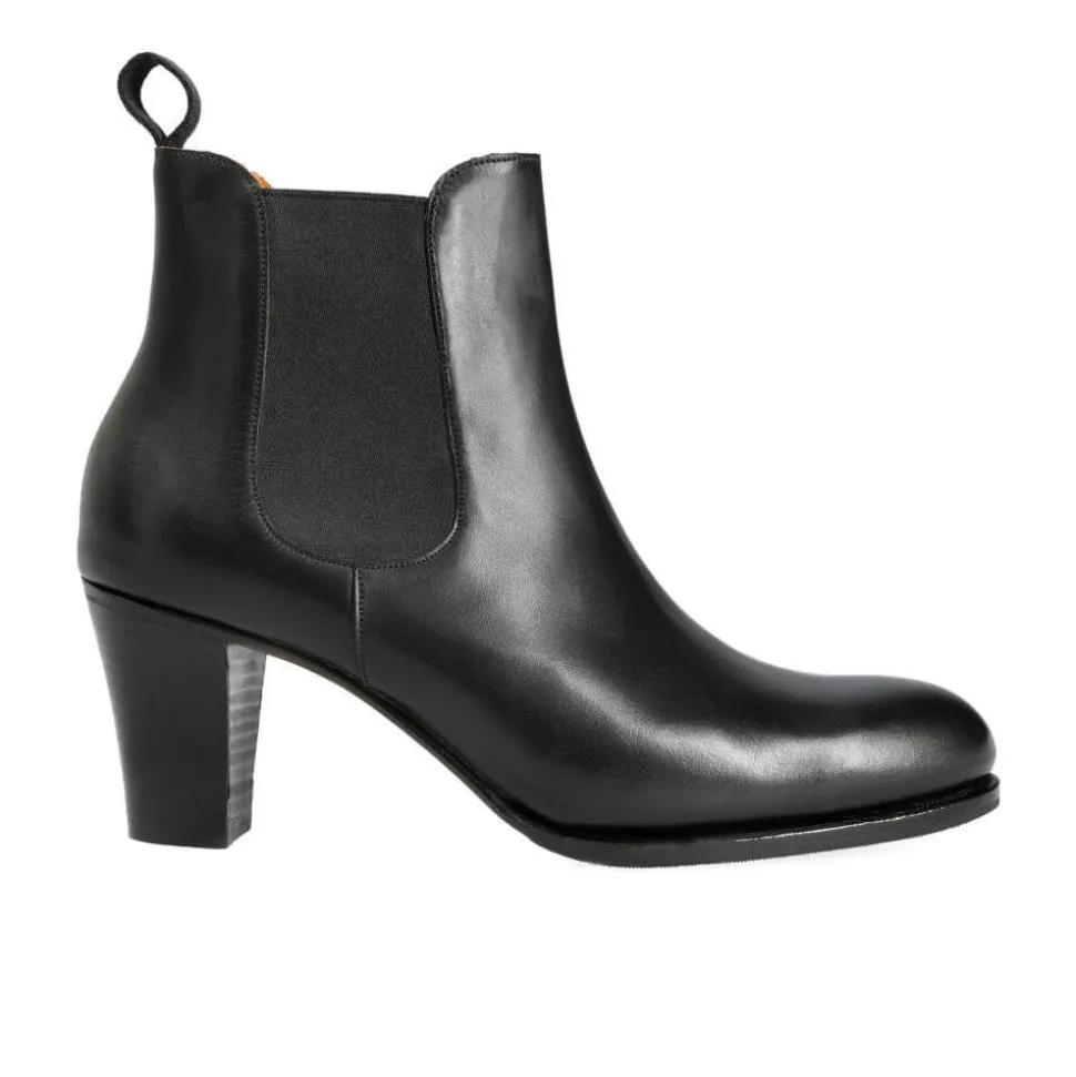 High Heel Boots|High Heel Boots|Carmina HEELED CHELSEA BOOTS WOMEN 1973 MADISON BLACK