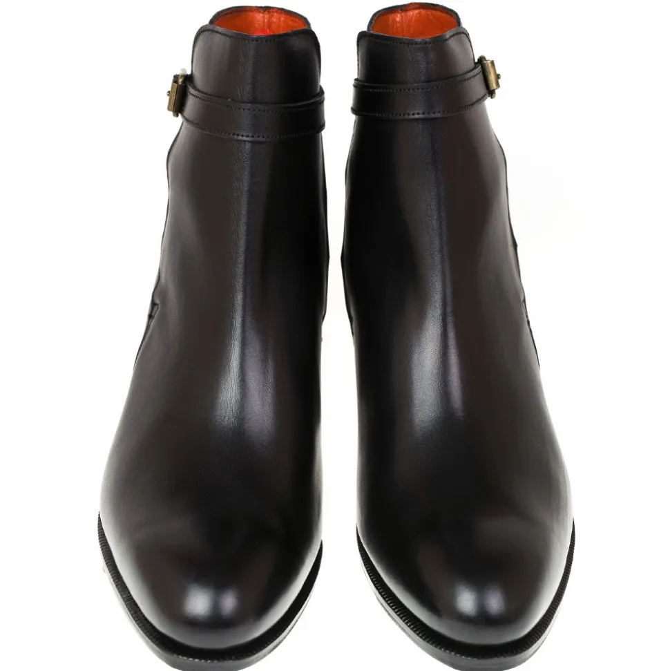 Jodhpur Boots|High Heel Boots|Carmina HIGH HEEL JODPHUR BOOTS 1500 BLACK