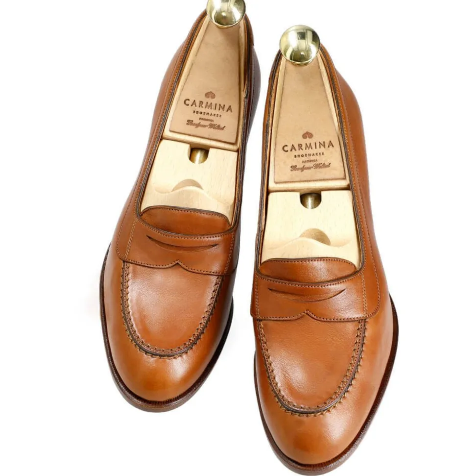 High Heel Loafers|Penny Loafers|Carmina HIGH HEEL LOAFERS 1959 GALA TANNED