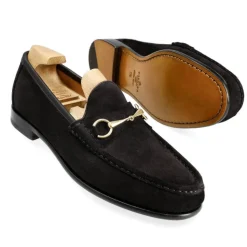 Horsebit Loafers|Carmina HORSEBIT LOAFERS 80746 XIM BLACK