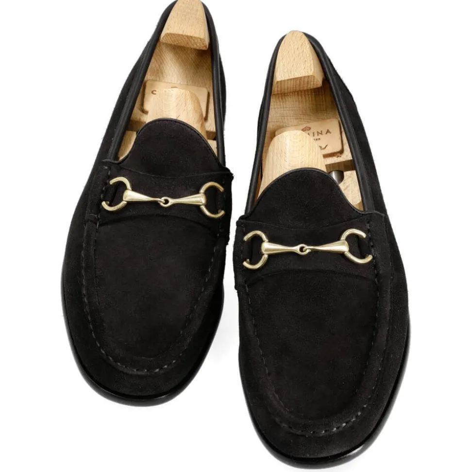Horsebit Loafers|Carmina HORSEBIT LOAFERS 80746 XIM BLACK
