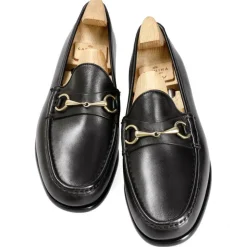 Horsebit Loafers|Carmina HORSEBIT LOAFERS 80746 XIM BLACK