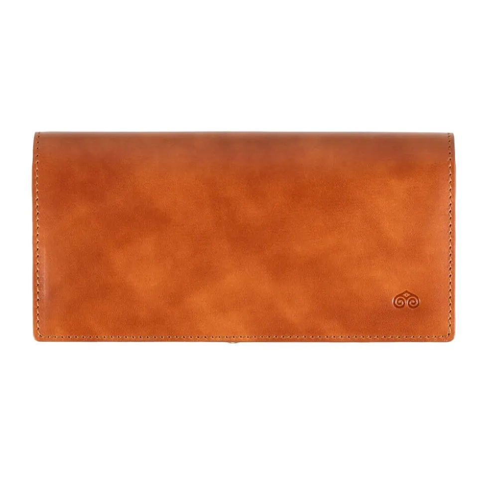 Wallet For Men|Carmina LONG WALLET FOR MEN CHESNUT