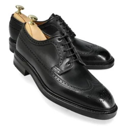 Longwing Derby|Carmina LONGWING DERBY SHOES 532 DETROIT BLACK