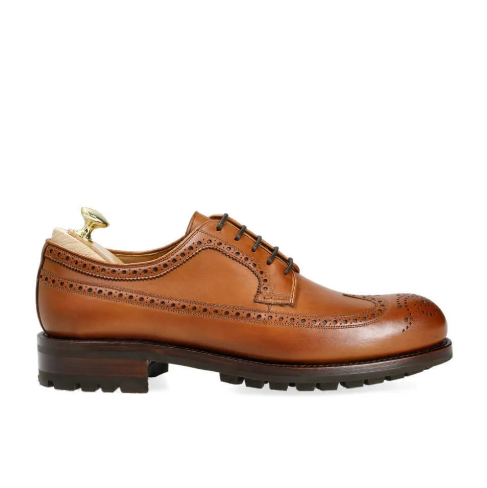 Longwing Derby|Carmina LONGWING DERBY SHOES 532 LLUBI TANNED