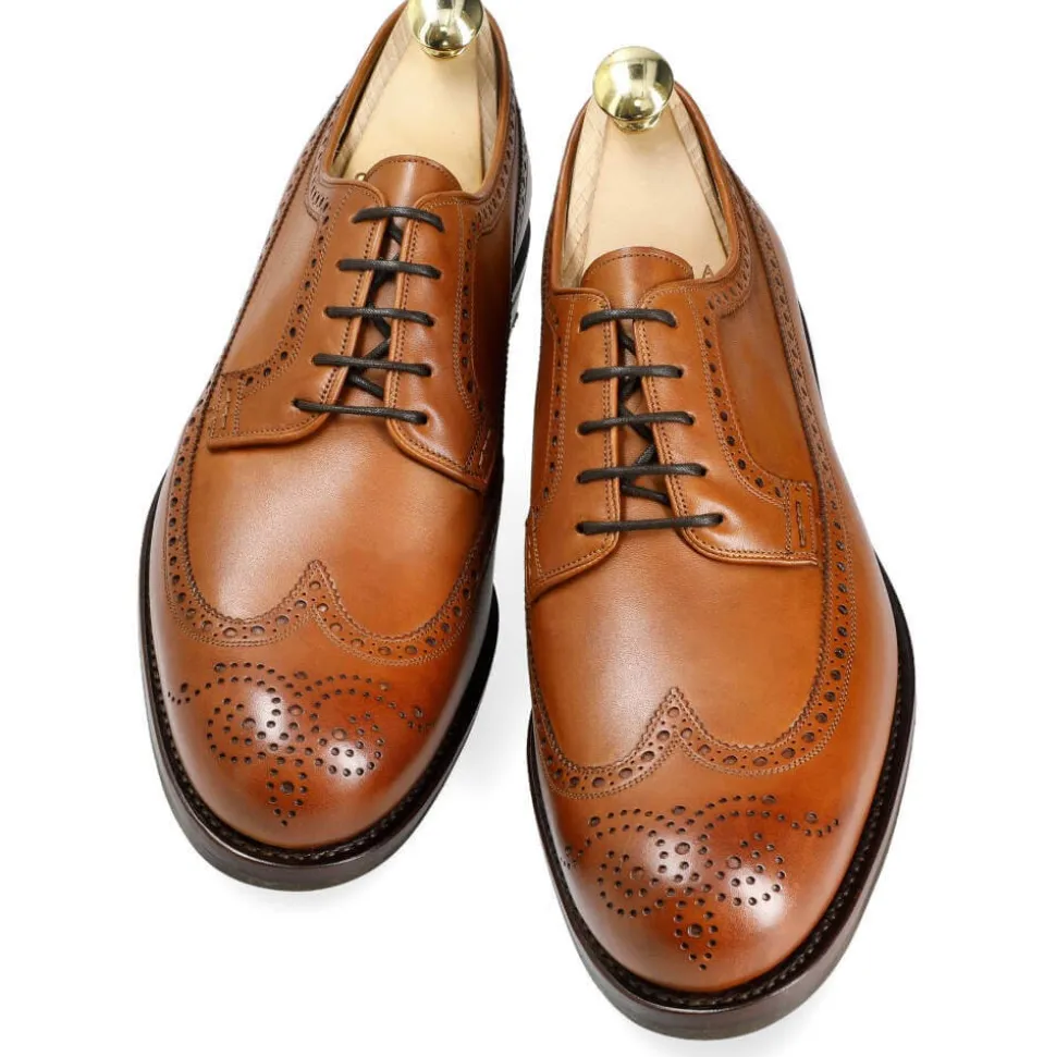 Longwing Derby|Carmina LONGWING DERBY SHOES 532 LLUBI TANNED