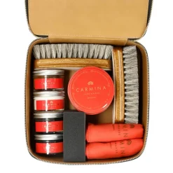 Quality Shoe Care|Quality Shoe Care|Carmina LUXURY SHOE CARE KIT FOR BROWN CALF LEATHER