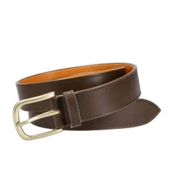 Men's Belts|Carmina MEN'S LEATHER BELT FUNCHAL BROWN