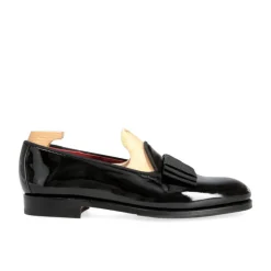 String Loafers|Carmina OPERA PUMPS 1921 DRAC BLACK