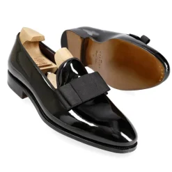 String Loafers|Carmina OPERA PUMPS 80445 UETAM BLACK