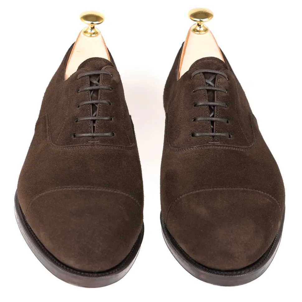 Cap Toe Oxfords|Carmina OXFORD SHOES 732 FOREST BROWN