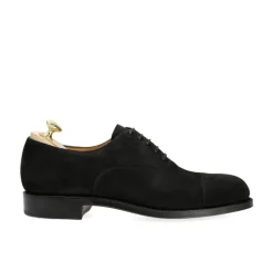 Cap Toe Oxfords|Carmina OXFORD SHOES 732 FOREST BLACK