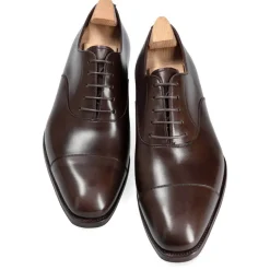 Cap Toe Oxfords|Carmina OXFORD SHOES 80386 RAIN BROWN