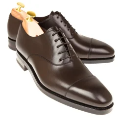 Cap Toe Oxfords|Carmina OXFORD SHOES 80386 RAIN BROWN