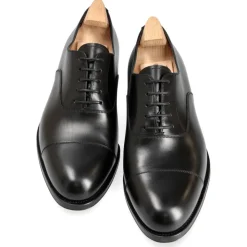 Cap Toe Oxfords|Carmina OXFORDS 732 FOREST EEE BLACK