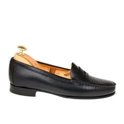 Penny Loafers|Carmina PENNY LOAFERS 1465 LUZ BLACK