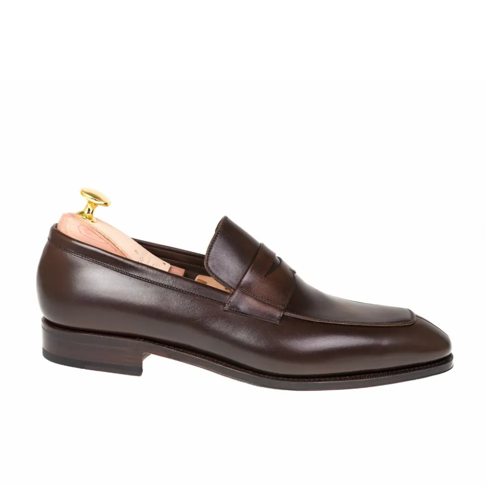 Penny Loafers|Carmina PENNY LOAFERS 10082 SIMPSON BROWN