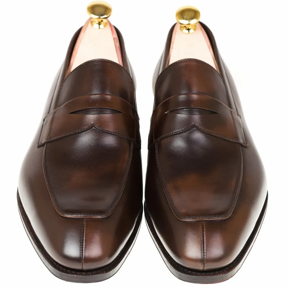 Penny Loafers|Carmina PENNY LOAFERS 10082 SIMPSON BROWN