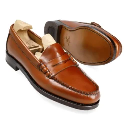 Penny Loafers|Carmina PENNY LOAFERS 80113 XIM TANNED