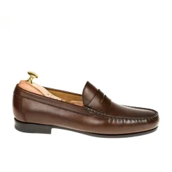 Penny Loafers|Carmina PENNY LOAFERS 80160 XIM BROWN