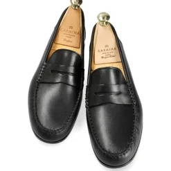 Penny Loafers|Carmina PENNY LOAFERS 80160 XIM BLACK