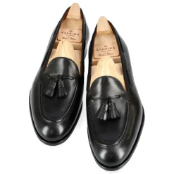 Tassel Loafers|Carmina TASSEL LOAFERS 1640 DRAC BLACK