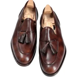 Tassel Loafers|Carmina TASSEL LOAFERS 80576 SINEU BROWN