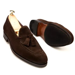 Tassel Loafers|Carmina TASSEL LOAFERS 80289 UETAM BROWN