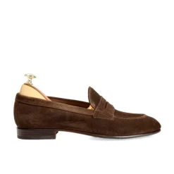 Penny Loafers|Carmina UNLINED PENNY LOAFERS 80546 UETAM EE BROWN