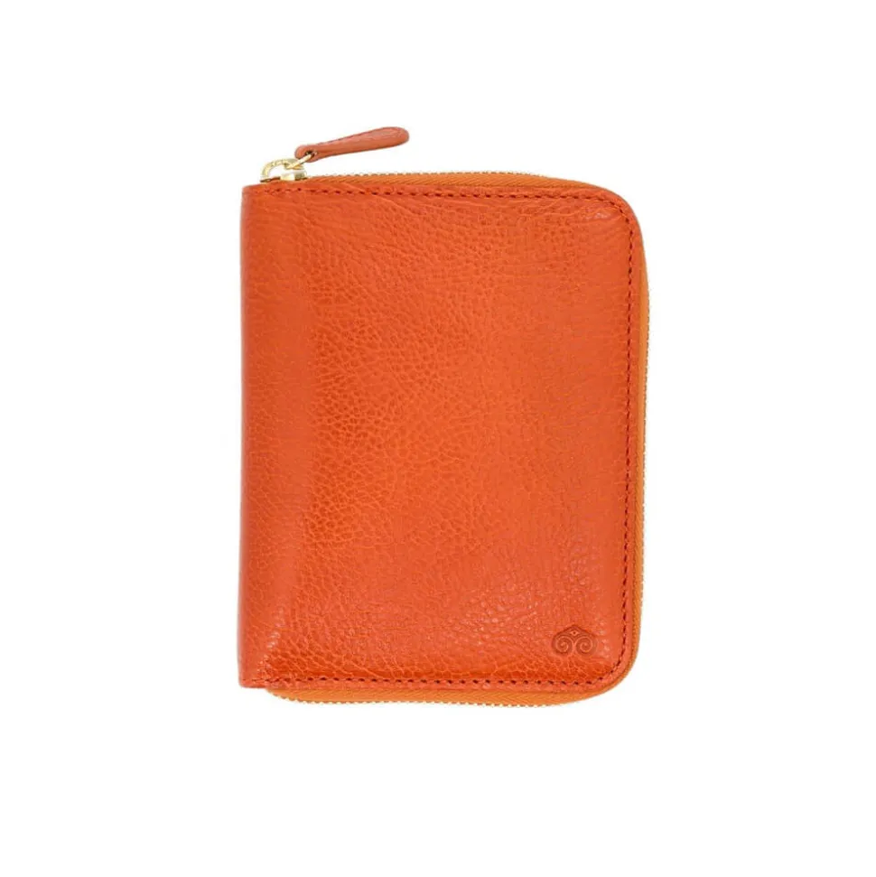 Wallet For Women|Carmina WALLET FOR WOMEN ORANGE