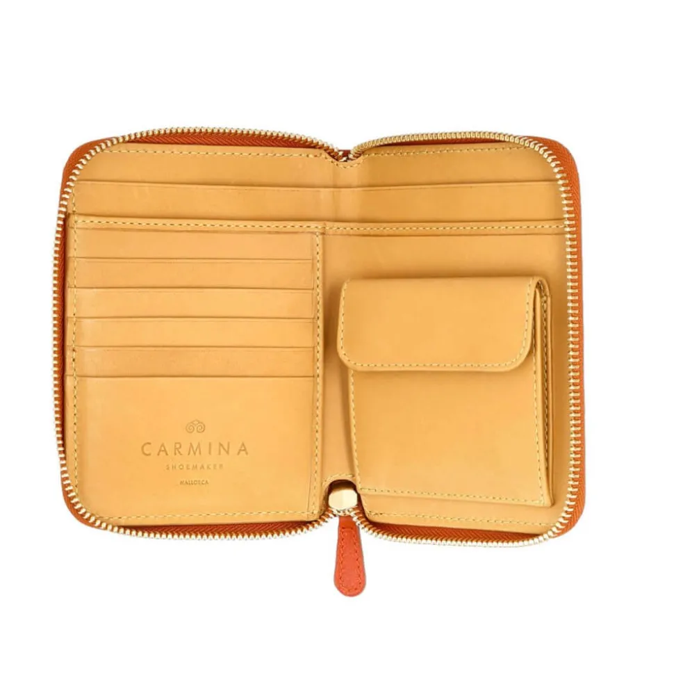 Wallet For Women|Carmina WALLET FOR WOMEN ORANGE