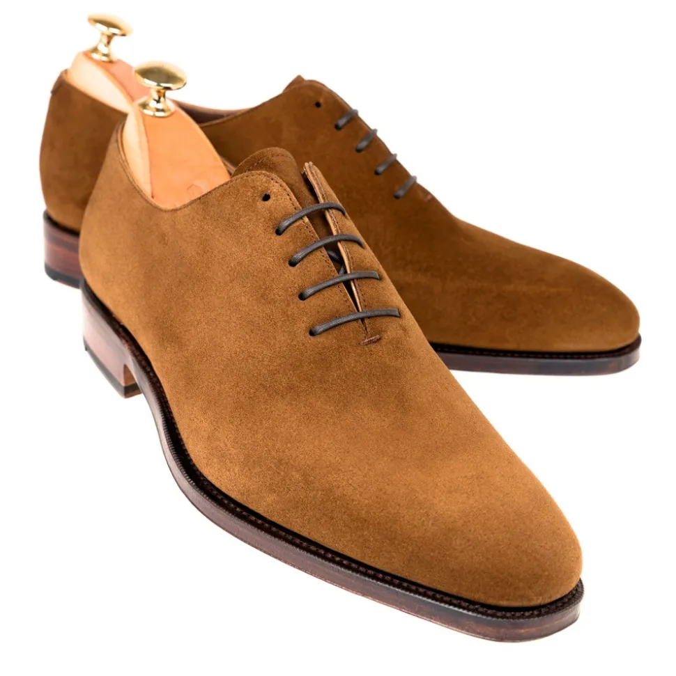 Wholecut Oxford|Carmina WHOLECUT 910 RAIN SNUFF