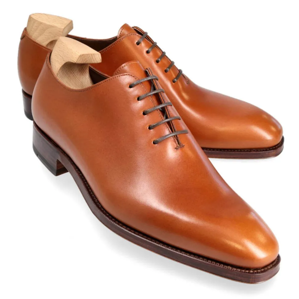 Wholecut Oxford|Carmina WHOLECUT OXFORD 910 RAIN TANNED
