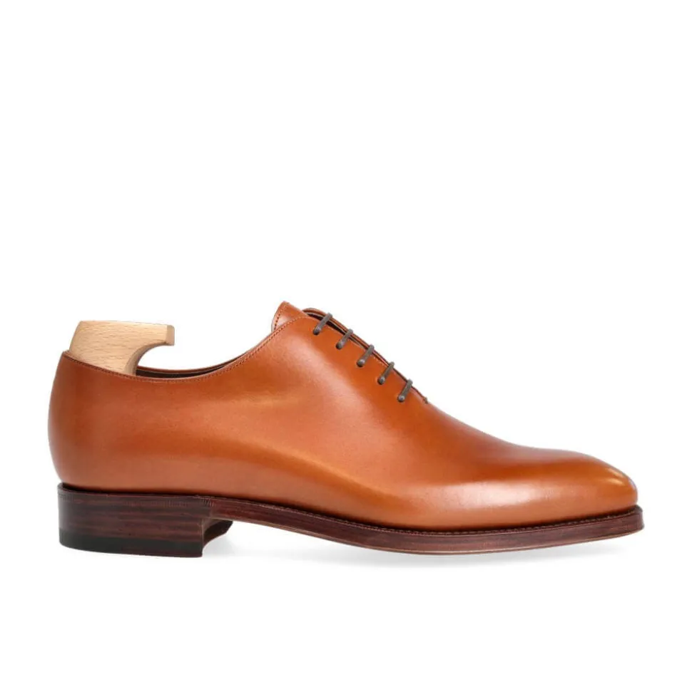Wholecut Oxford|Carmina WHOLECUT OXFORD 910 RAIN TANNED
