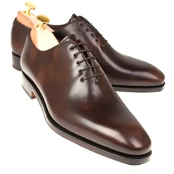 Wholecut Oxford|Carmina WHOLECUT OXFORD 910 RAIN BROWN