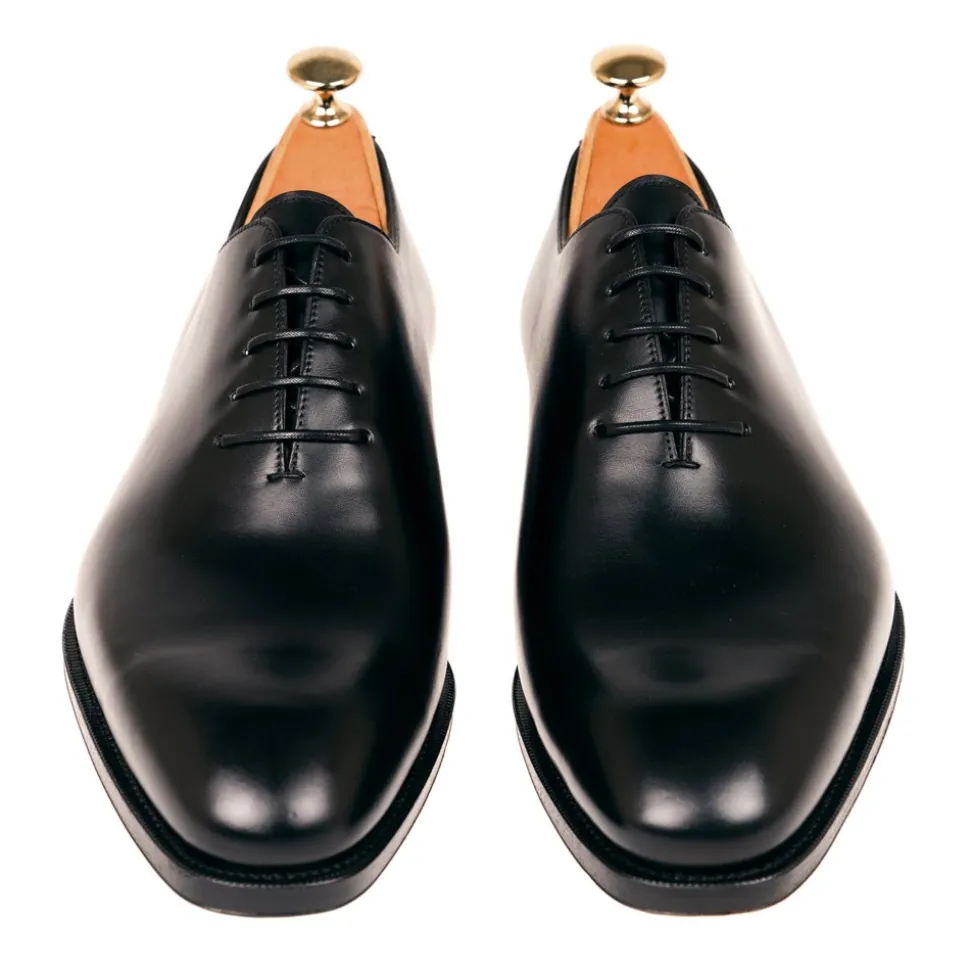 Wholecut Oxford|Carmina WHOLECUT OXFORD 910 RAIN EEE BLACK
