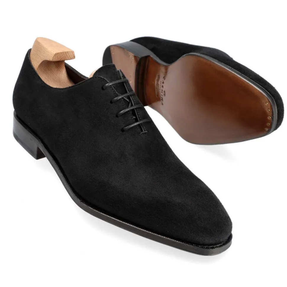 Wholecut Oxford|Carmina WHOLECUT OXFORD 80169 SIMPSON BLACK