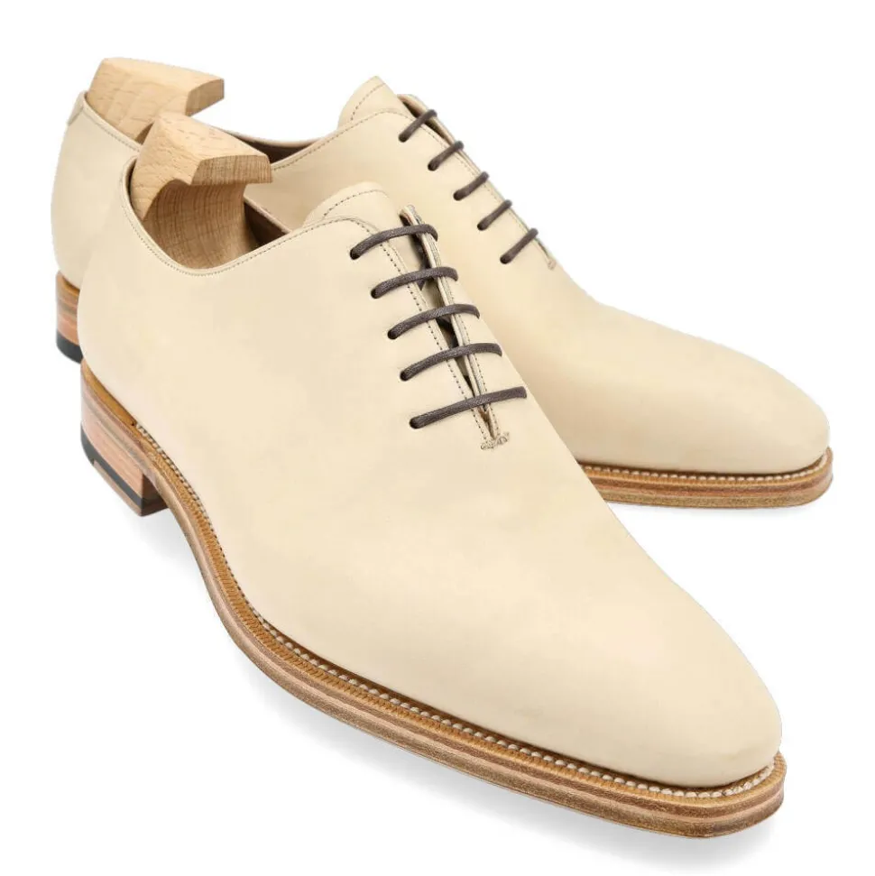 Wholecut Oxford|Carmina WHOLECUT OXFORDS 910 RAIN NATURAL