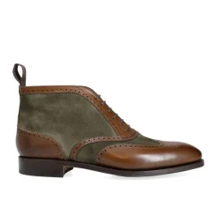 Wingtip Boots|Carmina WINGTIP BOOTS 80438 RAIN BROWN/LODEN