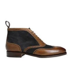 Wingtip Boots|Carmina WINGTIP BOOTS 80438 RAIN BROWN/NAVY