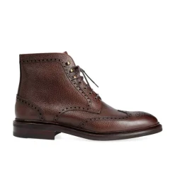 Men's Work Boots|Wingtip Boots|Carmina WINGTIP DRESS BOOTS 80770 SOLLER BROWN
