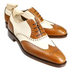 Wingtip Oxfords|Carmina WINGTIP OXFORDS 922 RAIN TANNED/BONE