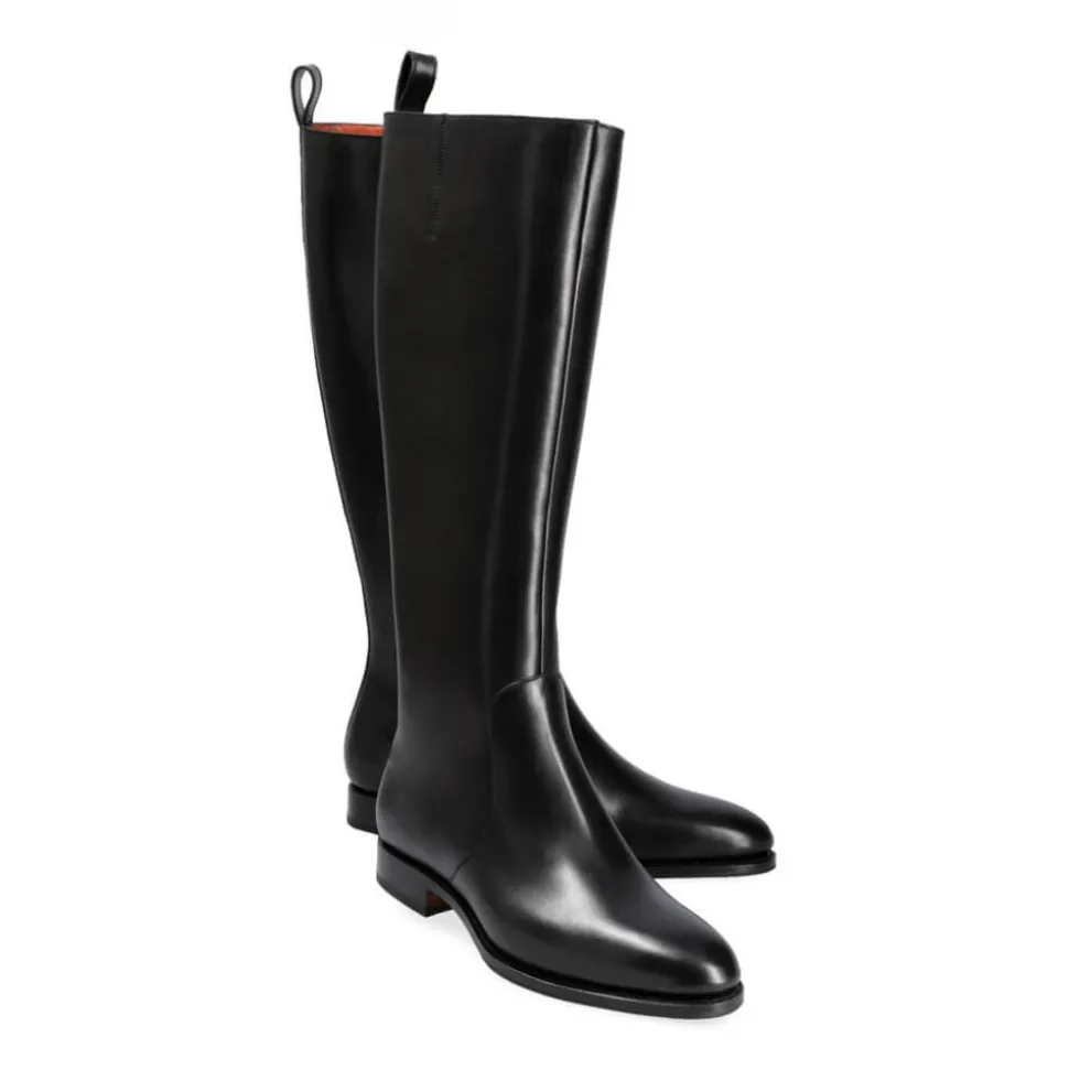 Women's High Boots|Carmina WOMEN BOOTS 1210 MADISON BLACK