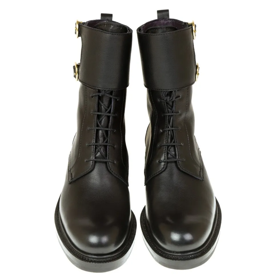 Work Boots|Carmina WOMEN BOOTS 1801 OSCARIA BLACK